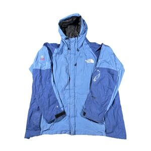 The North Face Summit Series Mens Jacket 2XL Blue Vintage 90s Gore-Tex XCR Flaws